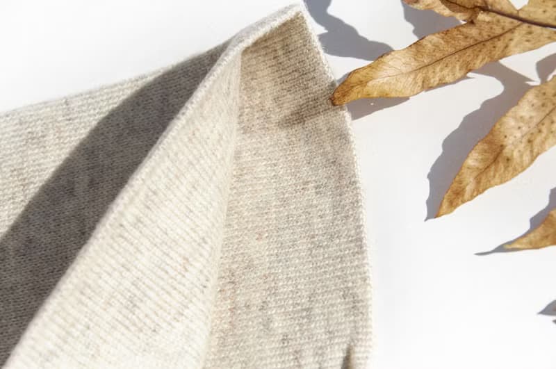 喀什米爾Cashmere針織羊絨帽 手工編織毛線帽 山羊絨編織帽-米灰