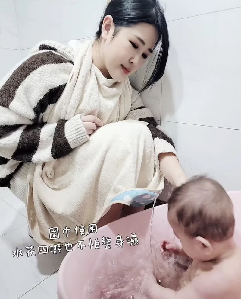 人氣暢銷組-小蘑菇浴巾+跳跳糖四層紗浴包巾【新生禮/彌月禮】