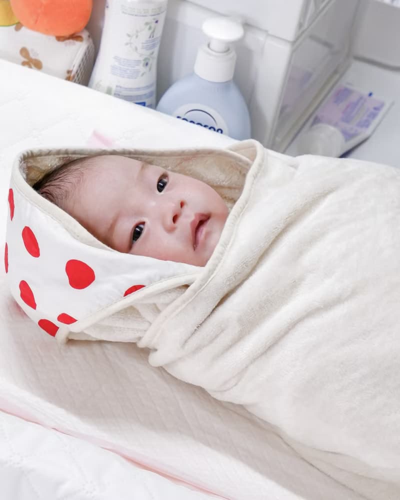 人氣暢銷組-小蘑菇浴巾+跳跳糖四層紗浴包巾【新生禮/彌月禮】