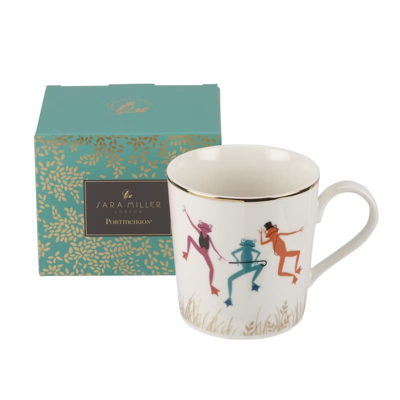 Sara Miller 皮卡迪利-340ML馬克杯禮盒(快樂蛙)