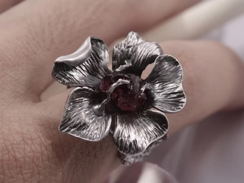 Forest memory.3 Garnet Ring