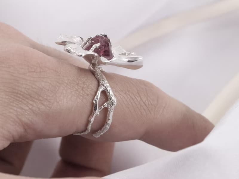 Forest memory.3 Garnet Ring