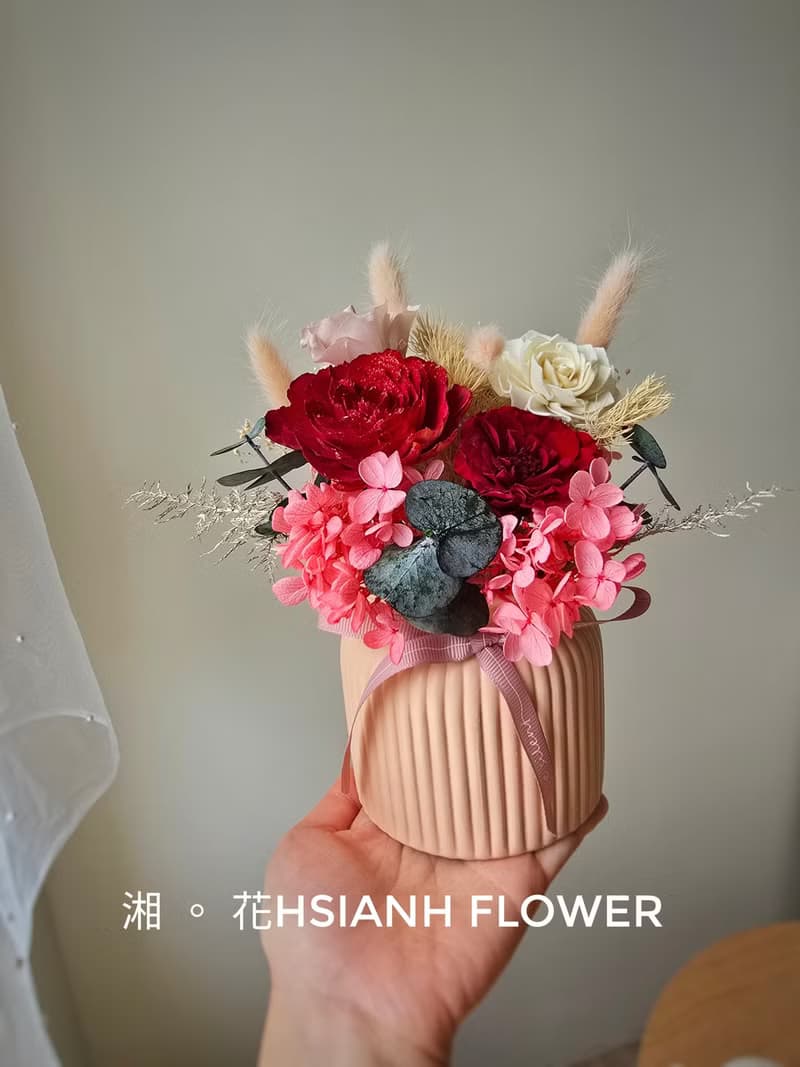 永生玫瑰盆花 開幕賀禮 入厝賀禮