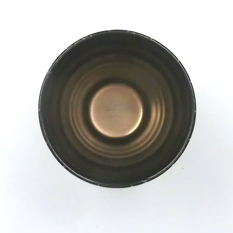 【免運/特惠】金彩十草-長型杯(黑色)