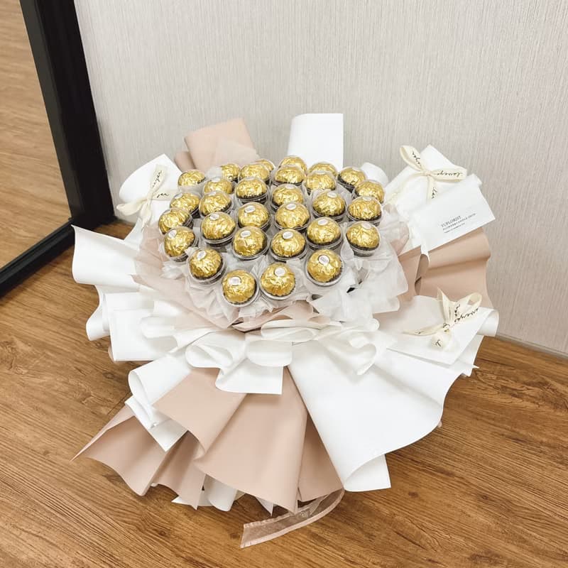 【金莎花束】芭蕾舞裙金莎花束 限工作室自取yuflorist