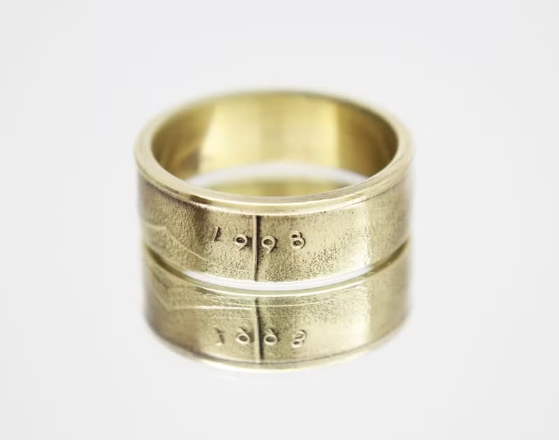 Belgium Coin Ring 5 francs 1986-1993 coin rings for men coin rings for women