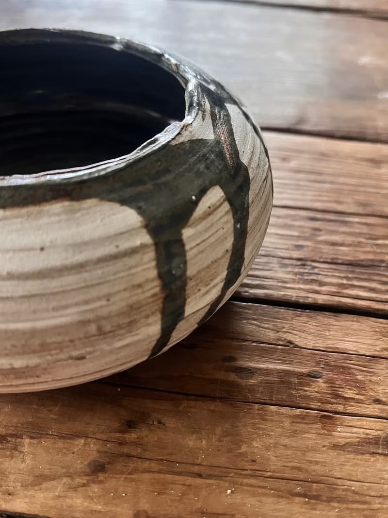 墨藍 水方 茶席 | 陶器皿
