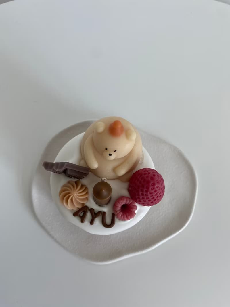 Happy Birthday! 生日派對奶油蛋糕 天然大豆蠟 可久放