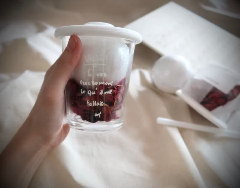 【環保禮盒】ins環保玻璃杯.泡澡球.玫瑰花瓣