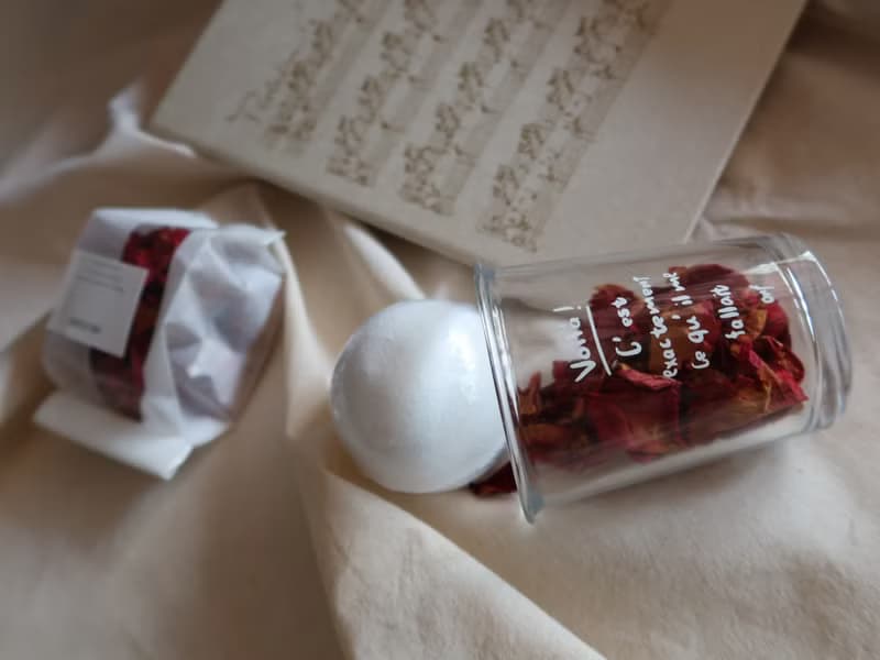【環保禮盒】ins環保玻璃杯.泡澡球.玫瑰花瓣