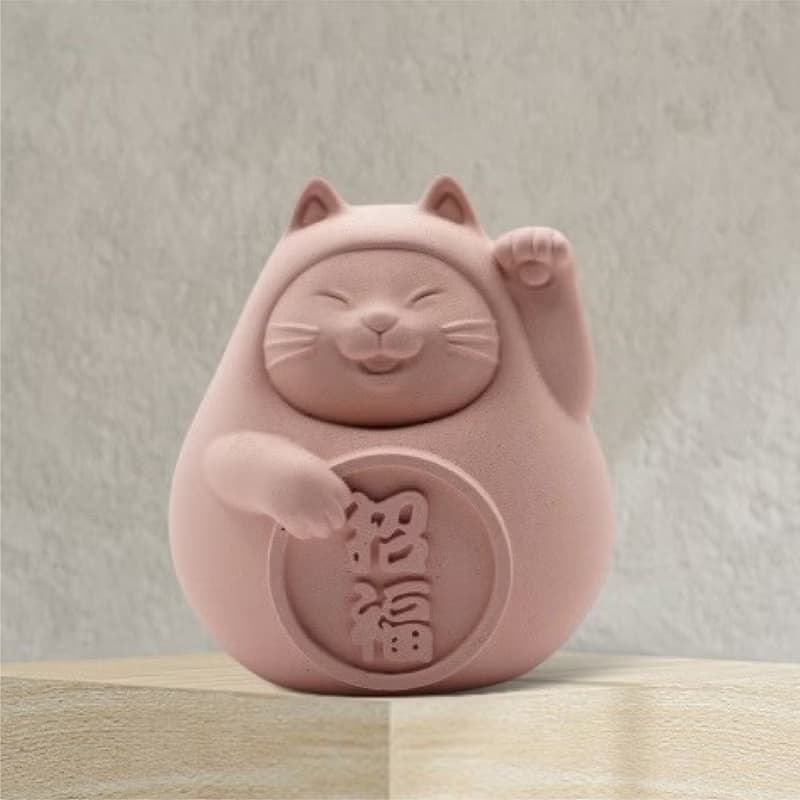 【平安福氣財運到】胖胖招福貓 (中) 戀愛粉
