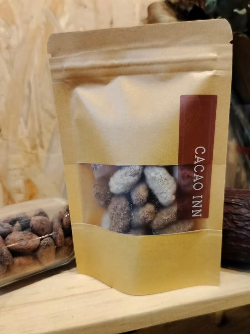 CACAO inN可可研製_糖霜可可原豆.小包.純素.買10包送一包