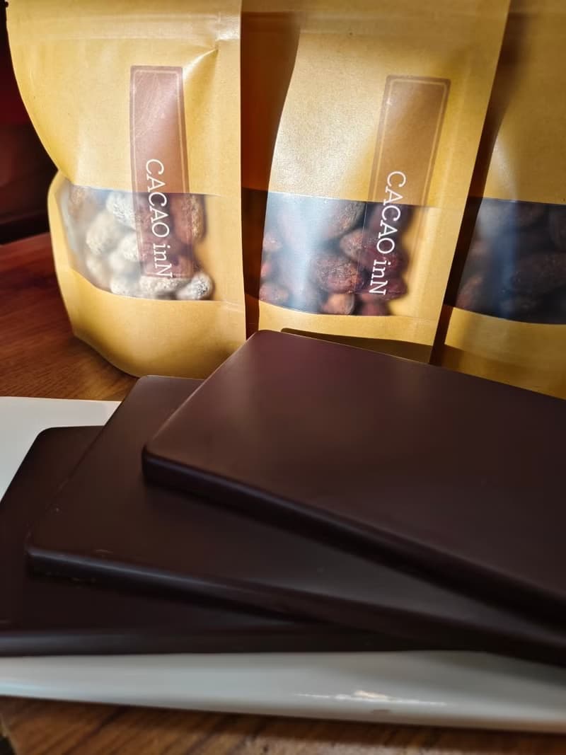 CACAO inN可可研製_糖霜可可原豆.小包.純素.買10包送一包
