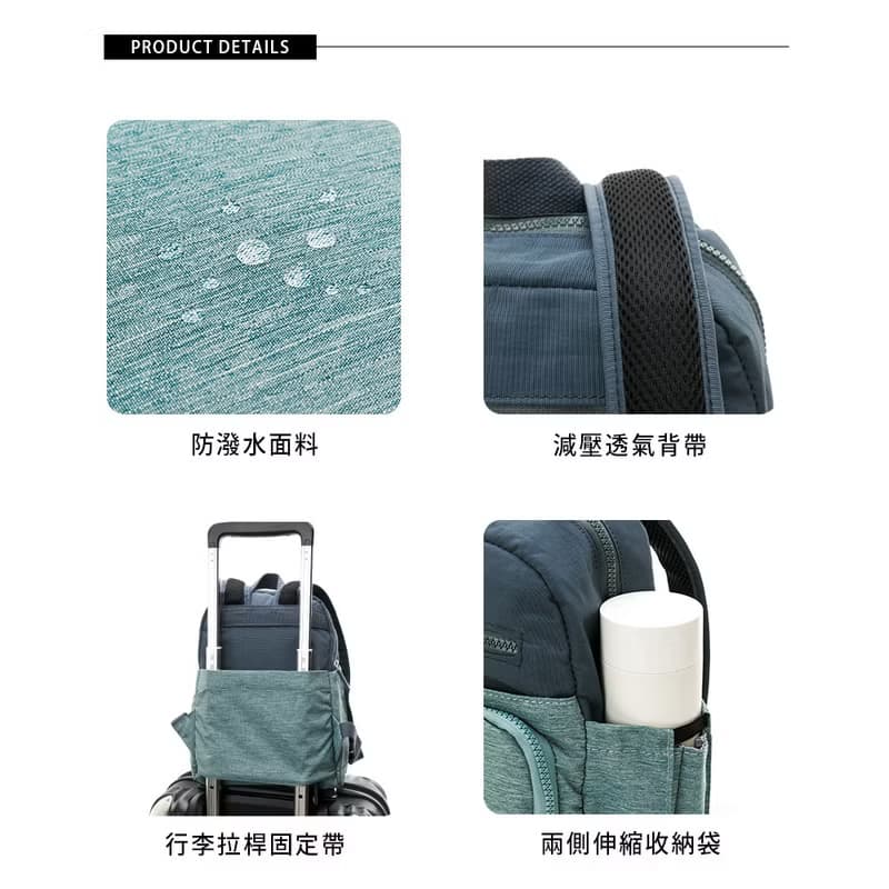 【Kinloch Anderson】Macchiato 小巧機能後背包-綠色
