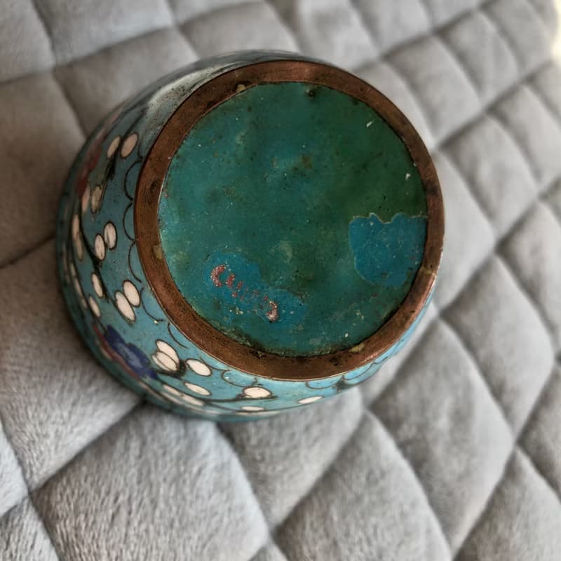 古董 中國清代茶葉罐