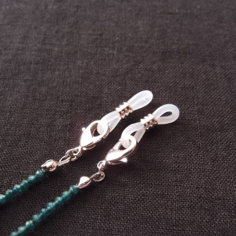 【Glasses Code】BlueGreen  2way グラスコード ネックレス兼用 眼鏡ホルダー