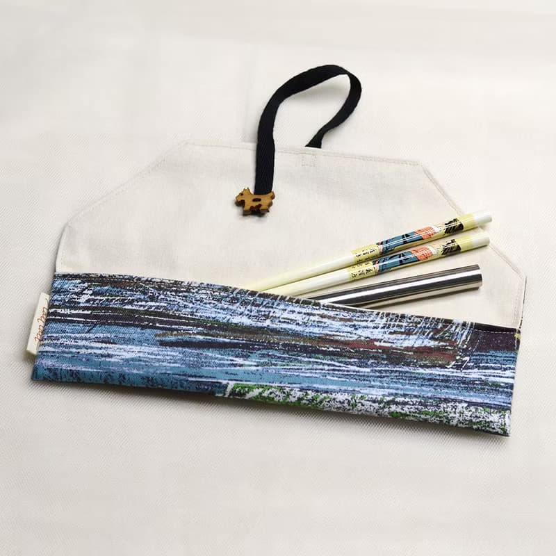 【日本名師布料】好清洗餐具袋/工具袋/筆袋