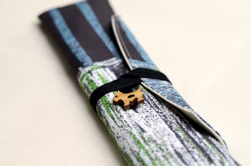 【日本名師布料】好清洗餐具袋/工具袋/筆袋