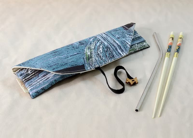 【日本名師布料】好清洗餐具袋/工具袋/筆袋