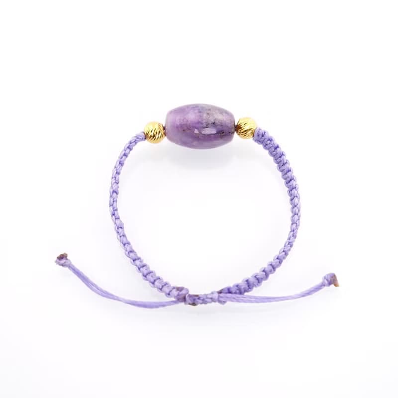 寶麗金珠寶-天然舒俱萊石黃金珠手鍊