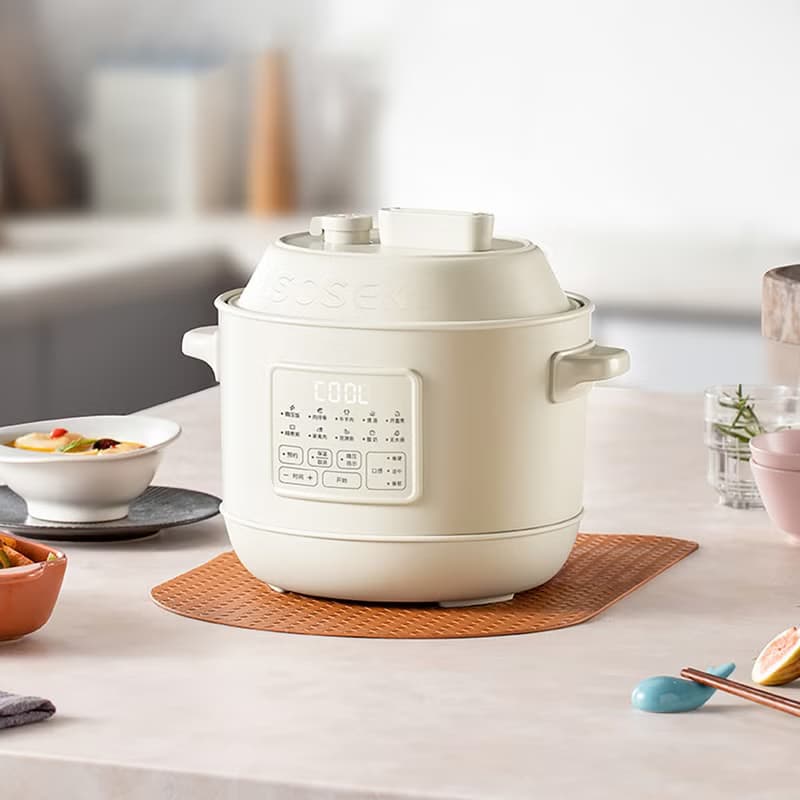 【免運】善思soseki電壓力鍋家用3L飯煲小型智能全自動排氣