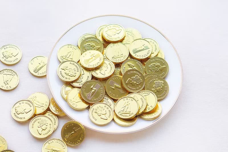 恭祝神明 聖誕千秋 單片女王金幣巧克力 (滿百份免費印名字) 特別