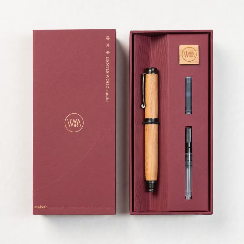 【Old Pal 系列鋼筆/鋼珠筆】台灣檜木 | 中英文訂製 (單品)