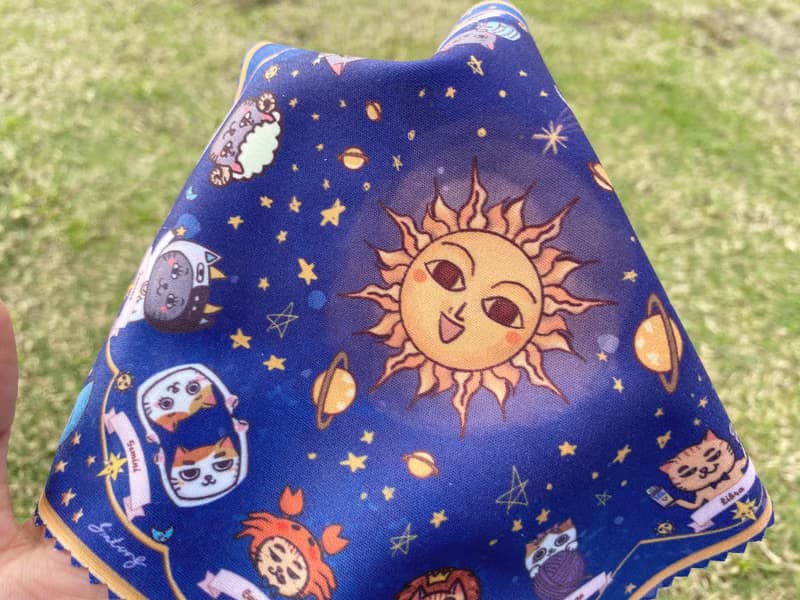 小彤畫集 - 貓之12星座星盤 - 拭鏡布