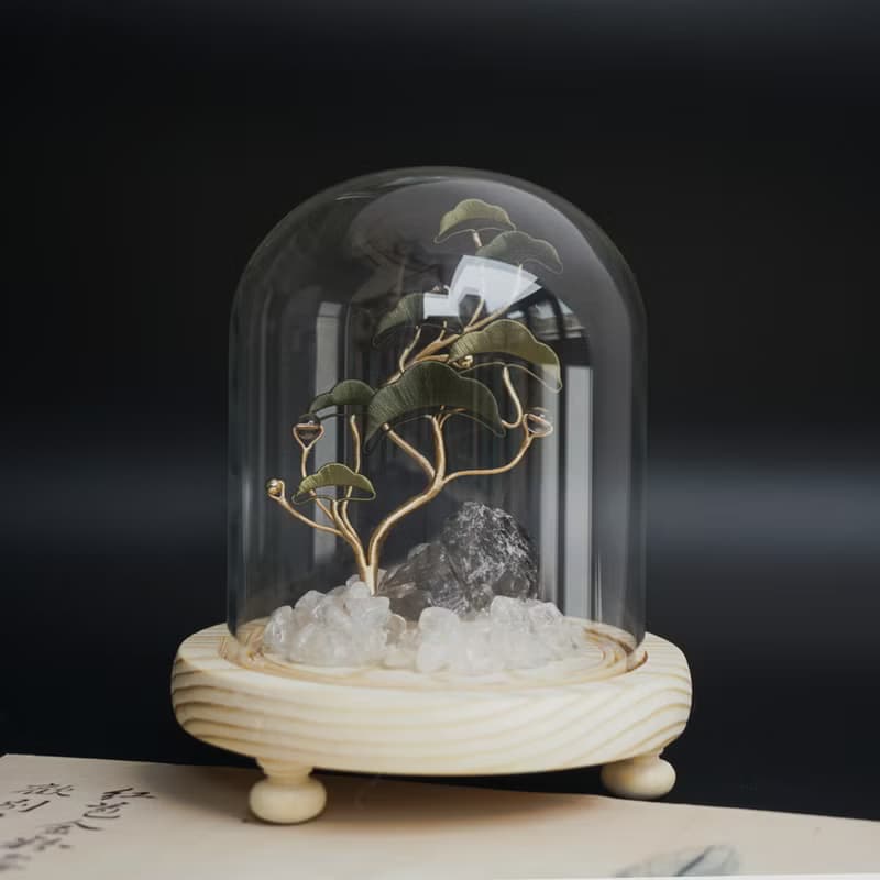 【清碩】纏花 春仔花 永生花 水晶樹 | 茶晶 送禮 長輩 老師 父親
