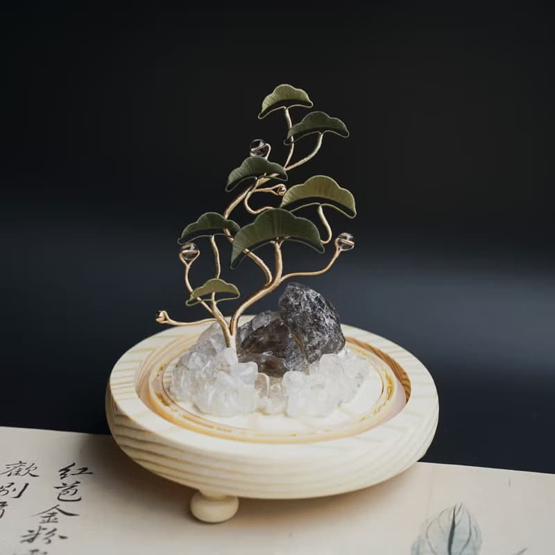 【清碩】纏花 春仔花 永生花 水晶樹 | 茶晶 送禮 長輩 老師 父親