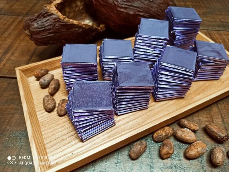 CACAOinN現磨調溫鋁盒_100%純巧克薄片NT420優惠NT399純手工包裝