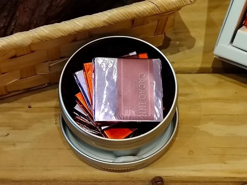 CACAOinN現磨調溫鋁盒_100%純巧克薄片NT420優惠NT399純手工包裝