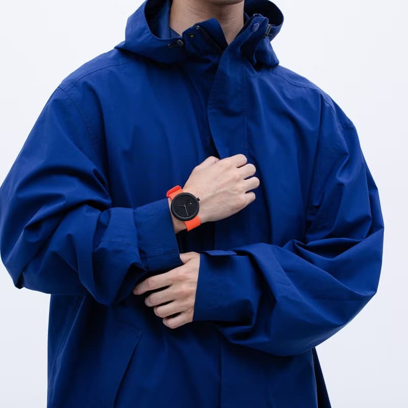 日本 YOT WATCH 40mm手錶 / 螢光橙