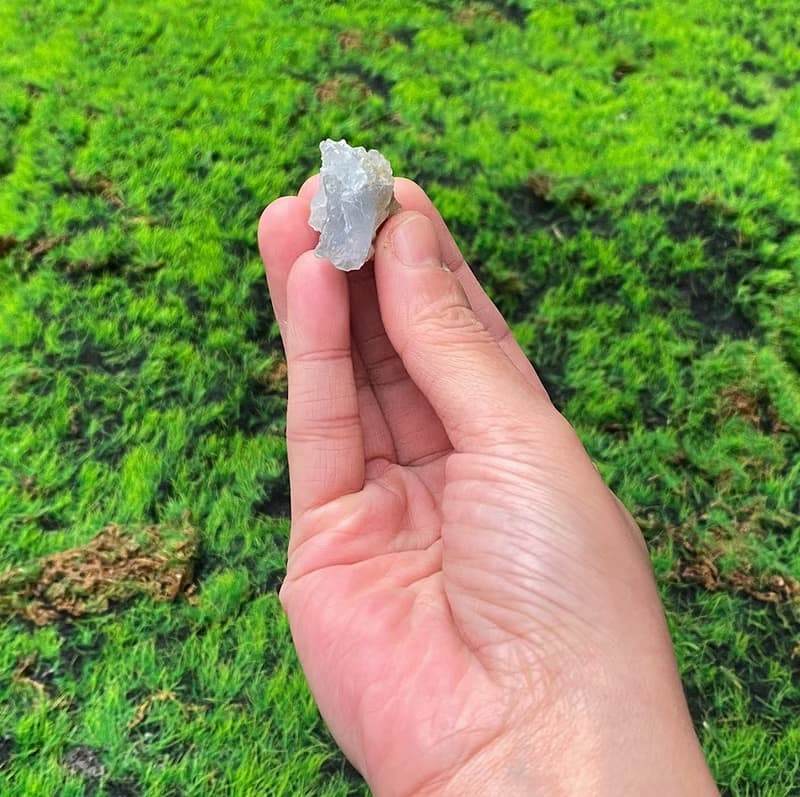 能量擺飾-天然可愛能量原礦小天青石 療癒 治癒 快速出貨