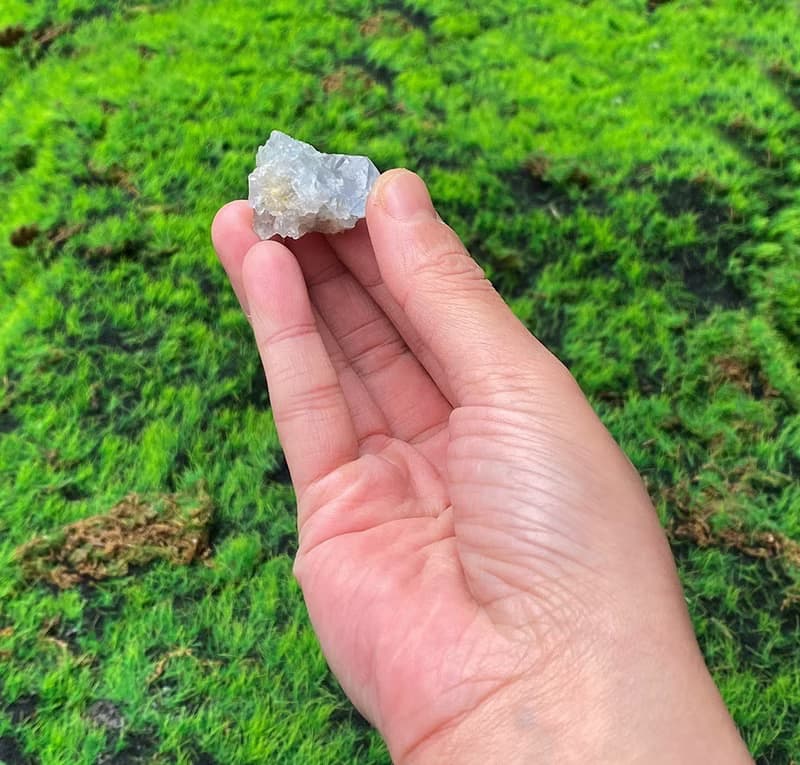 能量擺飾-天然可愛能量原礦小天青石 療癒 治癒 快速出貨
