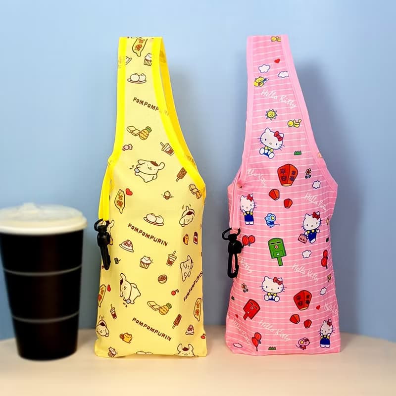 【漫遊台灣 X 三麗鷗】Hello Kitty飲料提袋+行李箱貼(總統府)