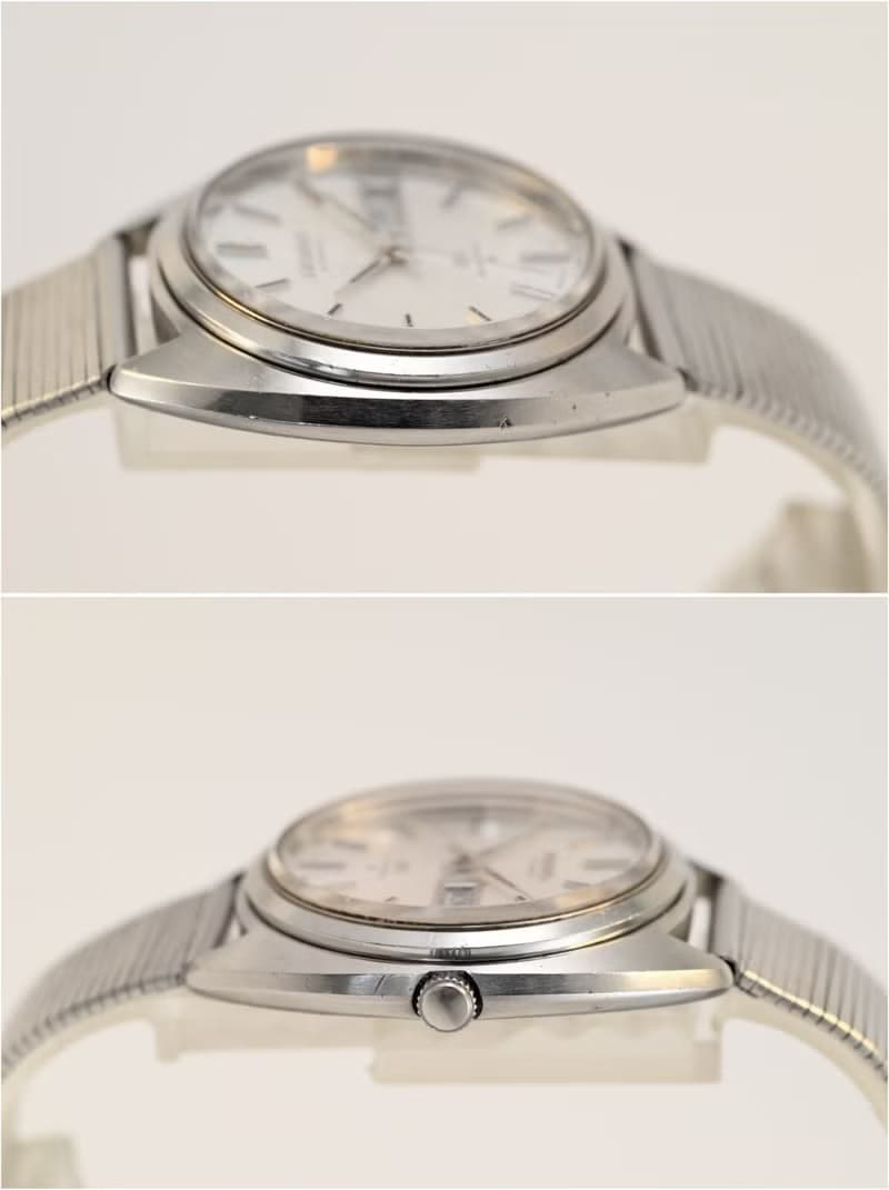 SEIKO LORDMATIC  男性用腕時計 23J Silver Dial 自動巻 Automatic Date Ref.5606-7150 手錶 古董錶