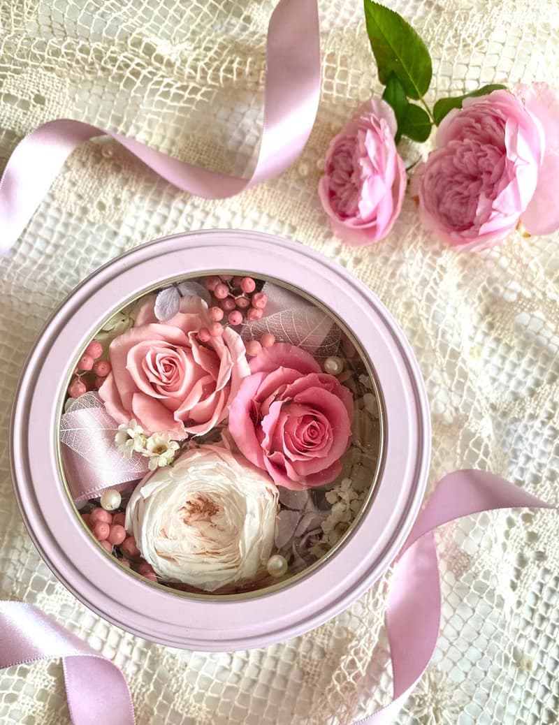 Masako 愛情花盒  不凋花 花盒 禮物 限量