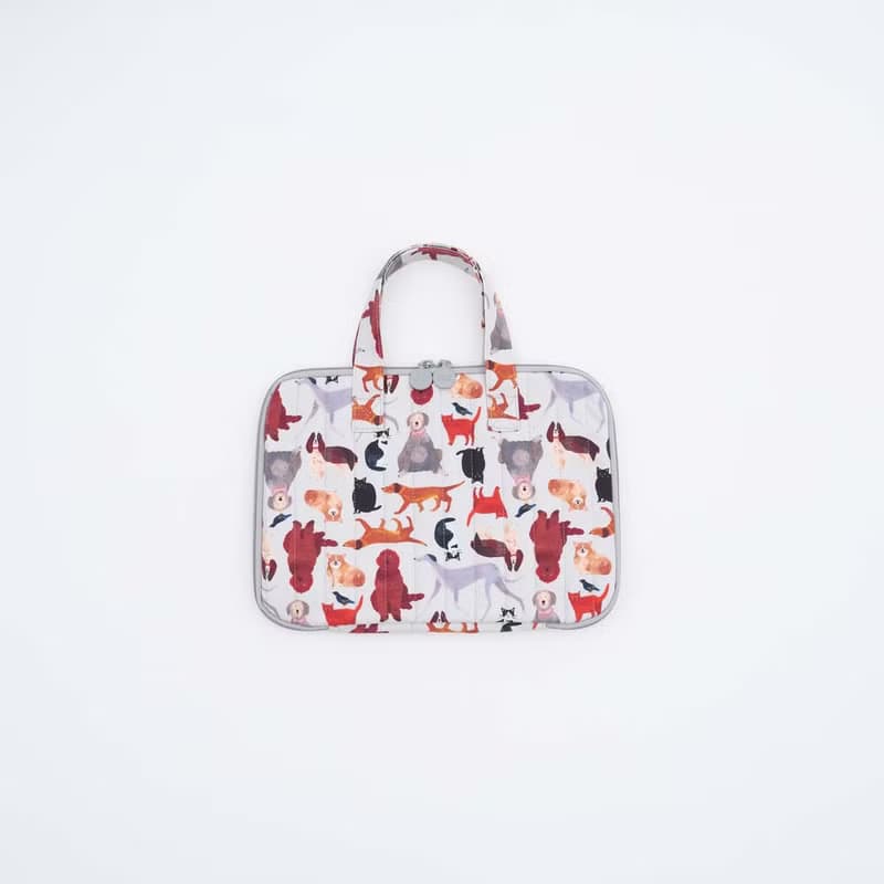 11吋iPad平板收納包-手提款/藝術家聯名/印花樂xSoupy/寵物派對