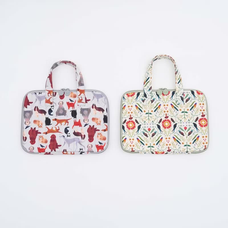 11吋iPad平板收納包-手提款/藝術家聯名/印花樂xSoupy/寵物派對