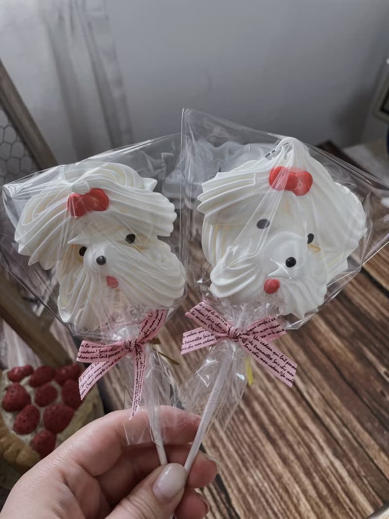 狗狗馬林糖 瑪爾濟斯 貴賓狗 雪納瑞 比熊 棒棒糖 婚禮小物 20入