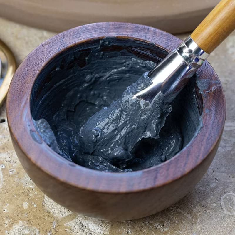 【美麗淨化泥膜組】含有機泥膜一款x木質面膜配件