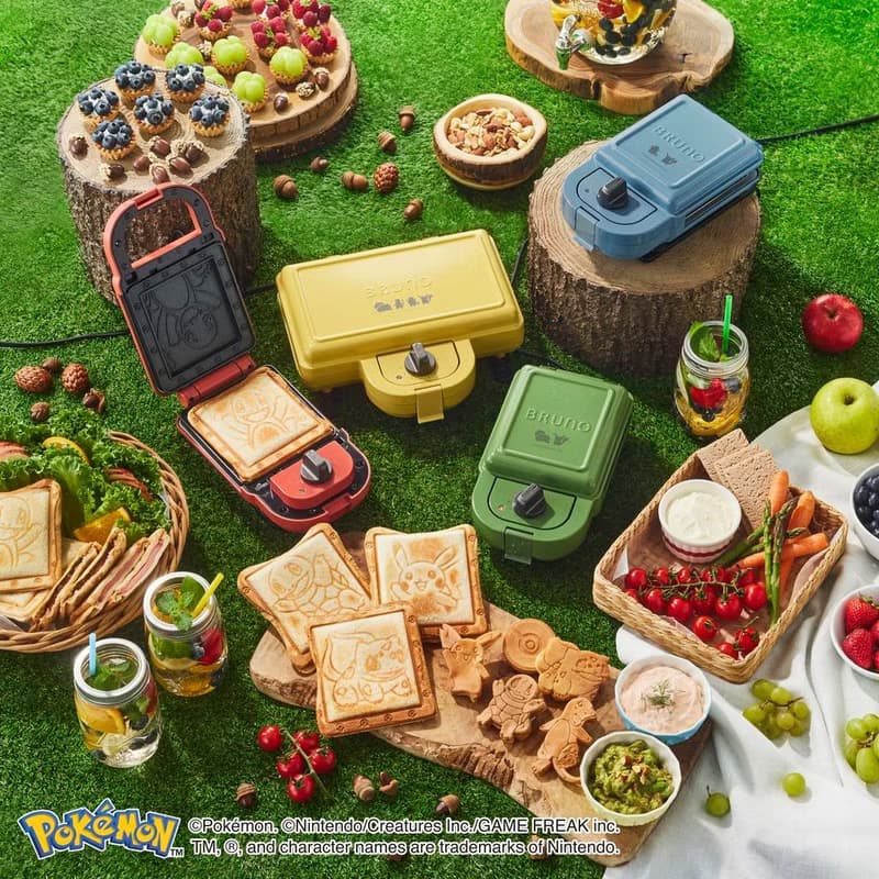 BRUNO Pokémon 限定雙片三文治機 BOE132 (220V)