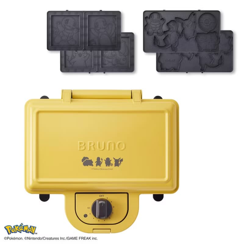 BRUNO Pokémon 限定雙片三文治機 BOE132 (220V)