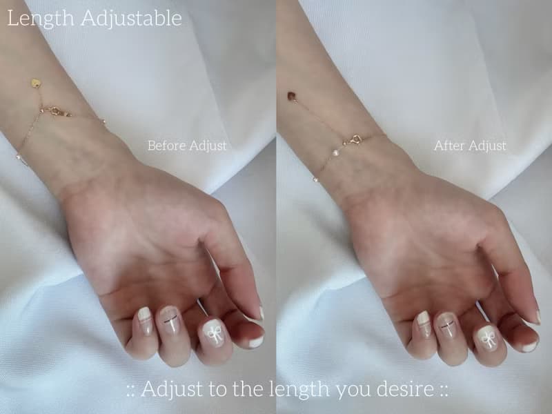 原純手鍊- 18K純金日本Akoya珍珠手鍊