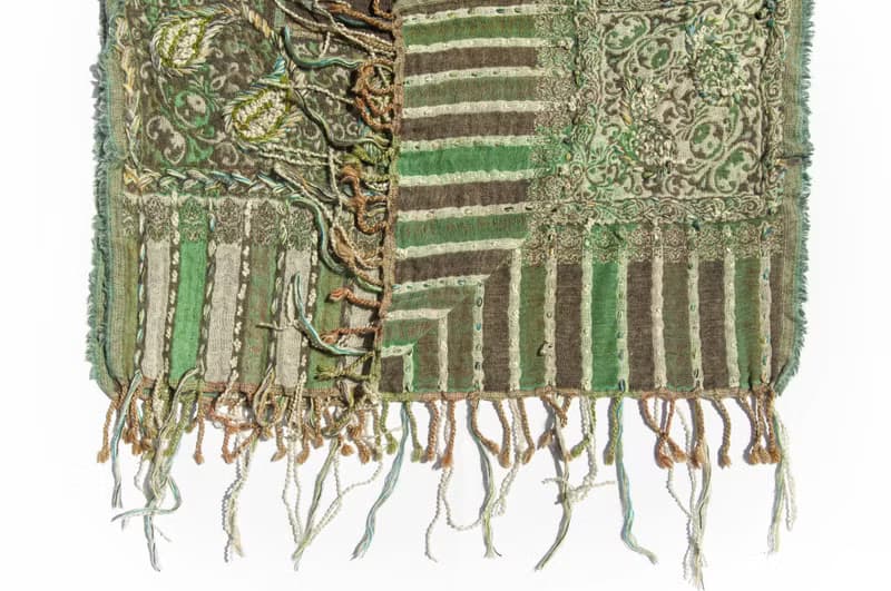 水煮羊毛披肩/針織圍巾/刺繡圍巾/羊絨披巾/喀什米爾Cashmere-花