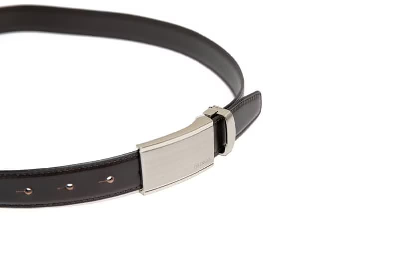 【父親節禮物】【送禮推薦】休閒商務 雙線素面板扣紳士皮帶 深咖