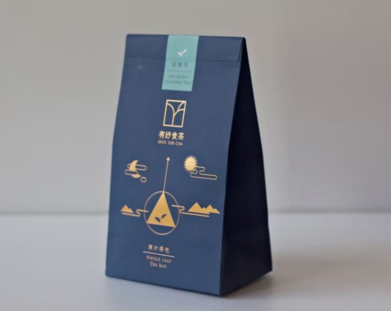 【原葉茶包】阿里山奶香金萱烏龍茶 三角立體茶包 12入 交換禮物