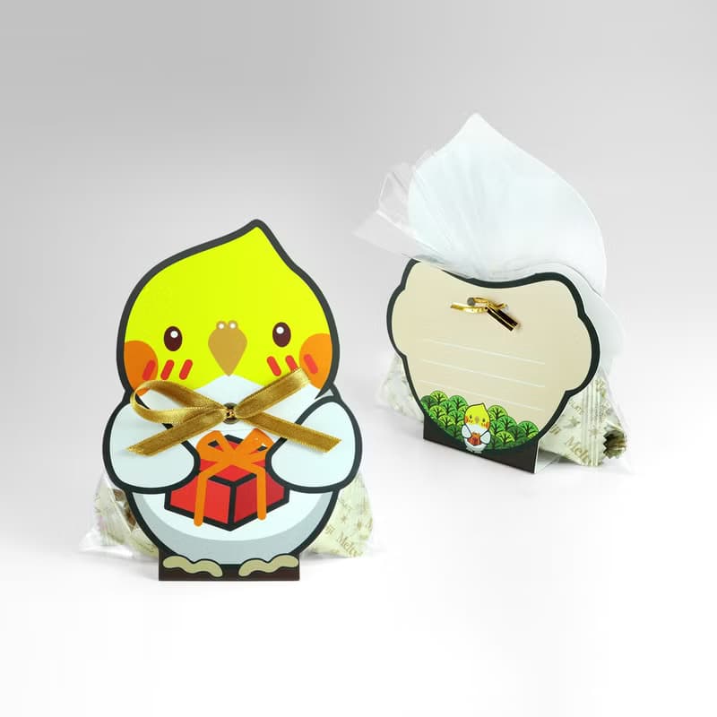 玄鳳 ‧ 歪歪頭立體禮物卡