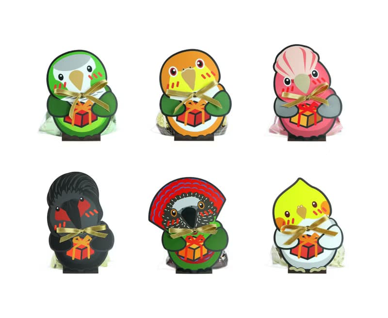 玄鳳 ‧ 歪歪頭立體禮物卡